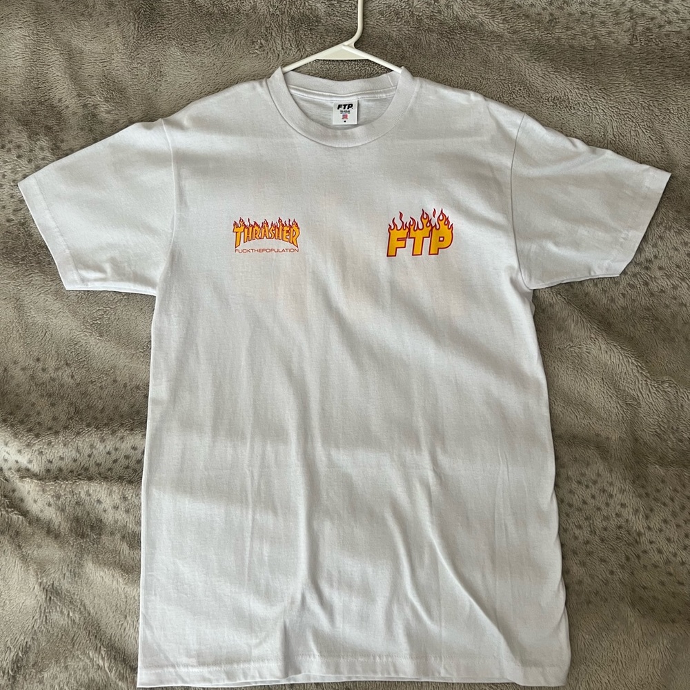 FTP x THRASHER WHITE TEE